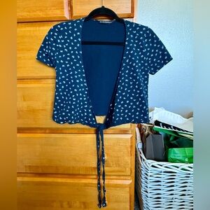 Brandy Melville wrap top